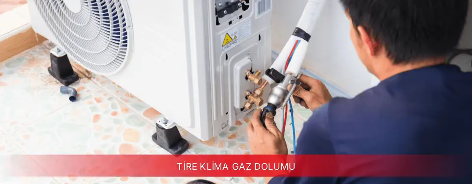 Tire İlçemi Awox Klima Gaz Dolumu